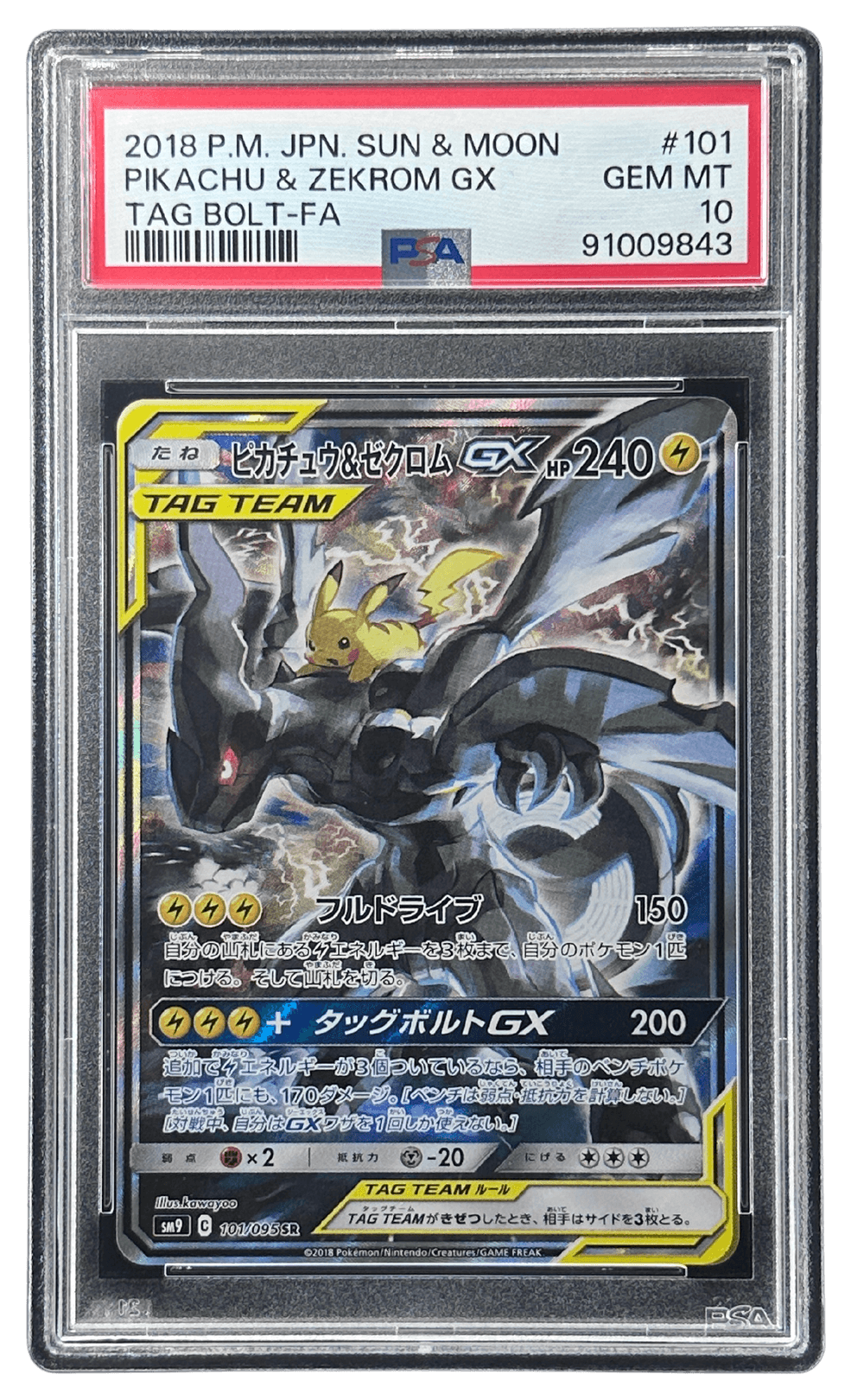 ピカチュウ＆ゼクロムGX | TCG STORE