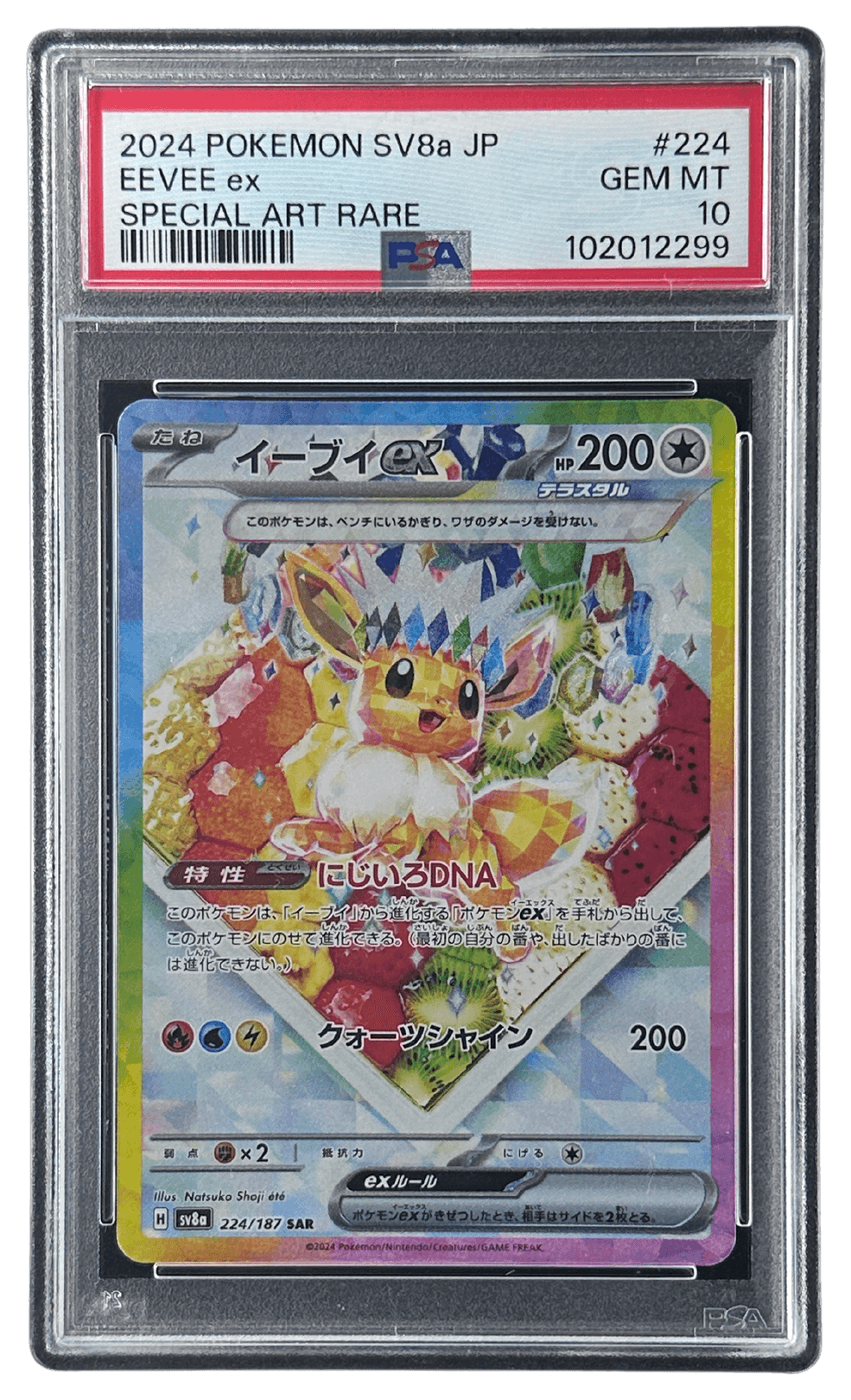 イーブイex　PSA10 イーブイex | TCG STORE